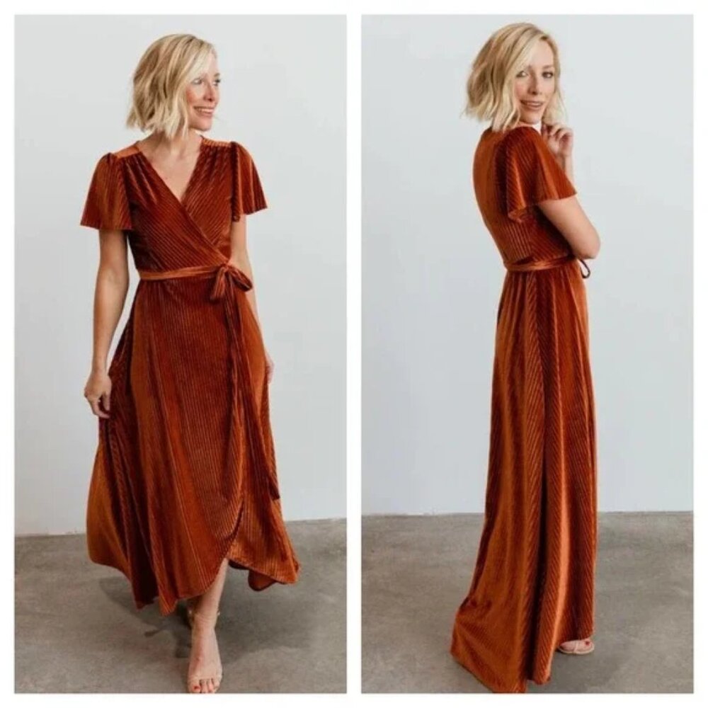 Baltic Born Copper Maxi Dress